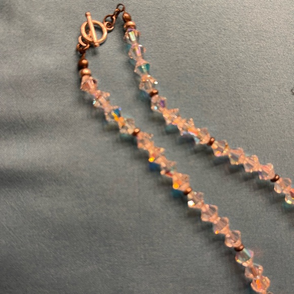 Crystal Necklace and Earring set - Picture 6 of 7